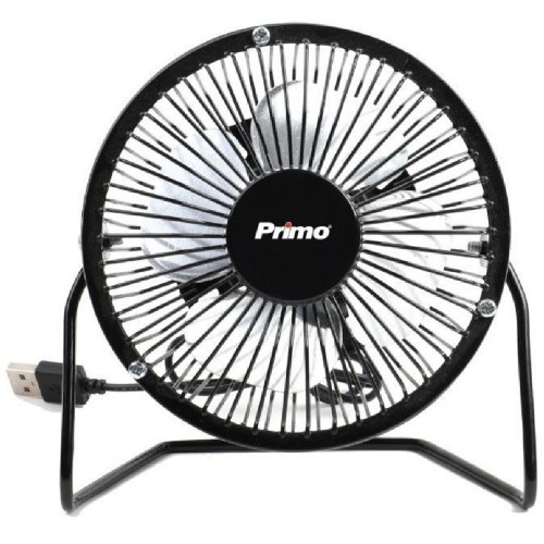 TABLE FAN PRIMO PRMF-80427 15cm BLACK ME USB